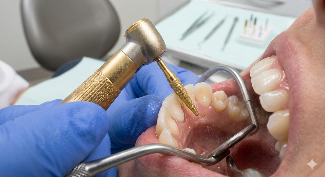 Gold Diamond Burs for Enamel Reduction: The Complete Clinical Reference