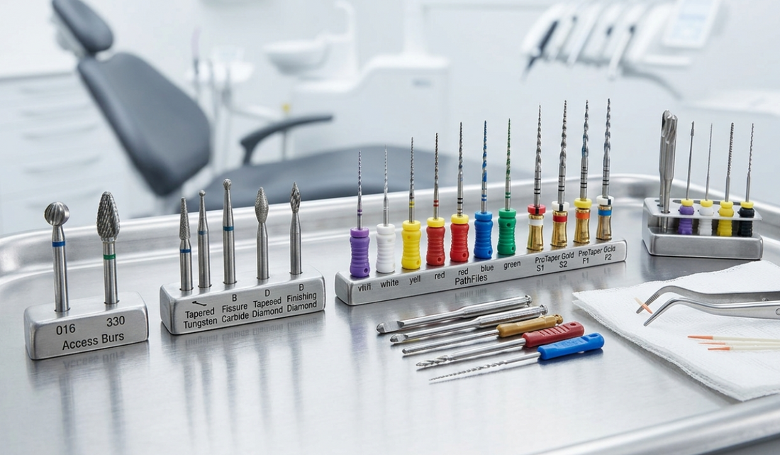 Essential Dental Burs Every Dentist Needs for Root Canal Treatment