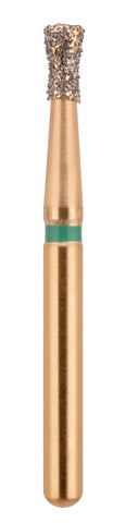 G/019-017  (806) 10-Pk , Multi use Gold Diamond Burs Inverted Cone Shaped