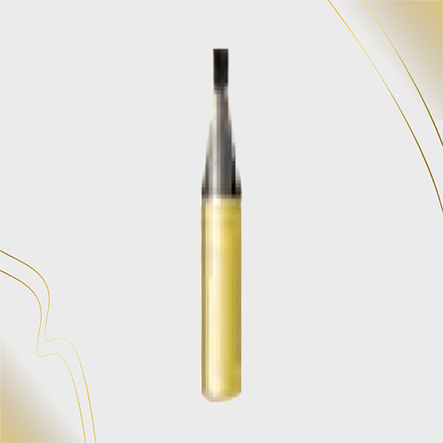 G/330ss | 1930ss SHORT SHANK Metal Cutting Gold Carbide Burs Pear Shaped