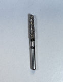 G/198-019S | (856)  10-Pk , Multi use Gold Diamond Burs (Round End Taper Shaped)