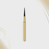 7214  10-pk Multi Use Trimming & Finishing Burs. T-Series Taper Round End Shaped