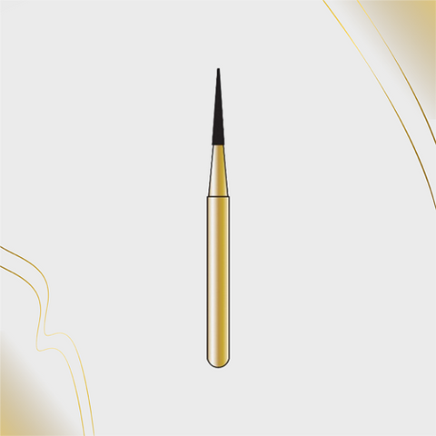 7214  10-pk Multi Use Trimming & Finishing Burs. T-Series Taper Round End Shaped