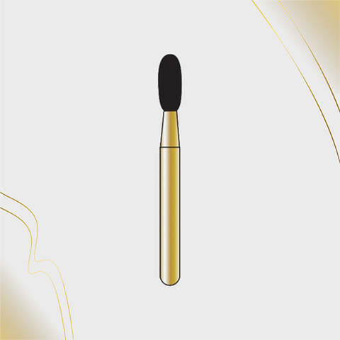 7406 10-Pk  Multi use Trimming & Finishing Burs. Football (Egg) Shaped