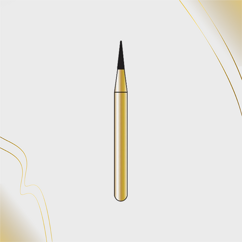 7611  10-Pk  Multi use Trimming & Finishing Burs. Pointed Taper Shaped