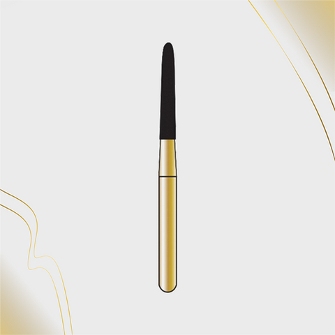 7664   10-Pk  Multi use Trimming & Finishing Burs. Round End Taper Shaped