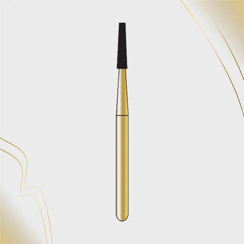 7713  10-Pk  Multi use Trimming & Finishing Burs. Flat End Taper Shaped