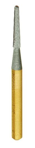 9642  10-Pk  Multi use Trimming & Finishing Burs. Flat End Taper Shaped