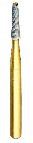 9713    10-Pk  Multi use Trimming & Finishing Burs. Flat End Taper Shaped