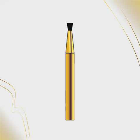 G/010-009M 10-Pk Premium Multi-Use 24k Plated Gold Diamond Inverted Cone