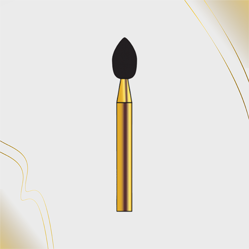 G/257-028 (368)  10-Pk , Multi use Gold Diamond Burs Football Shaped