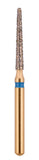G/199-014S | (850)  10-Pk , Multi use Gold Diamond Burs (Round End Taper Shaped)