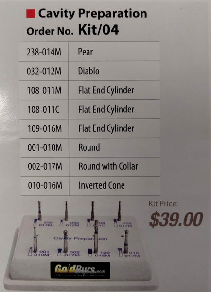 Kit/04 | Cavity Preparation