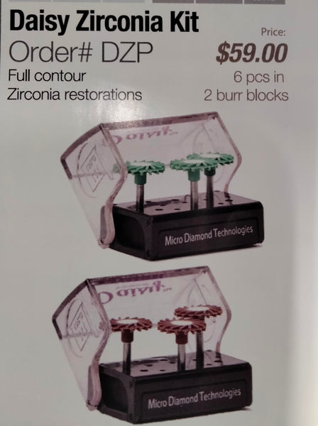 KIT#DZP Daisy Zirconia Polishing Kit