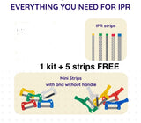 stMINI stIPRS SOLID SINLGE SIDED KIT - DIAMOND COATED STAINLESS STEEL IPR STRIPS