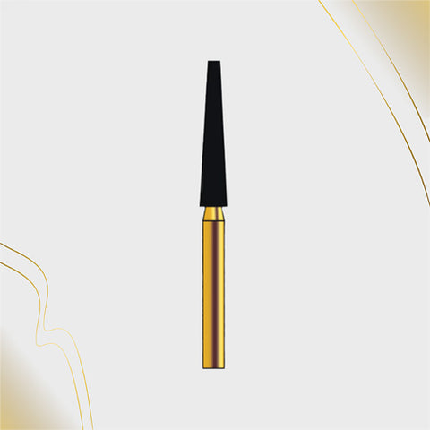 G/174-022 (848L)  10-Pk , Multi use Gold Diamond Burs (Flat end Taper Shaped)
