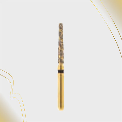 H/199-014S | (H850) 10-Pk , Multi use Gold Diamond Burs Spiral Shaped