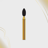 G/257-023 (368)  10-Pk , Multi use Gold Diamond Burs Football Shaped