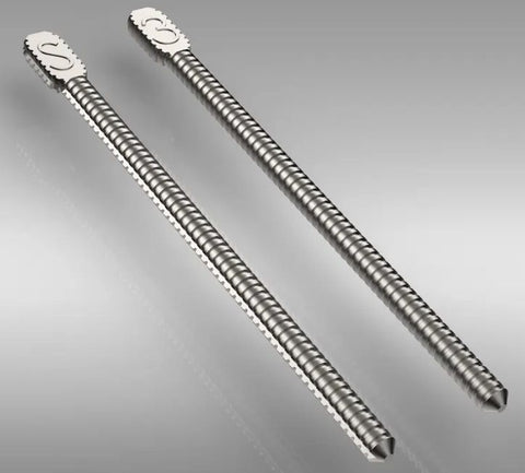 Mecodont Parallel-Sided Post System - Stainless Steel Post - Parallel Sided Vent Post - 10 Pack