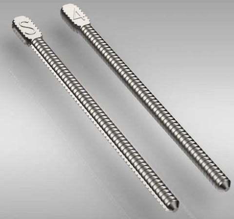 Mecodont Parallel-Sided Post System - Stainless Steel Post - Parallel Sided Vent Post - 10 Pack