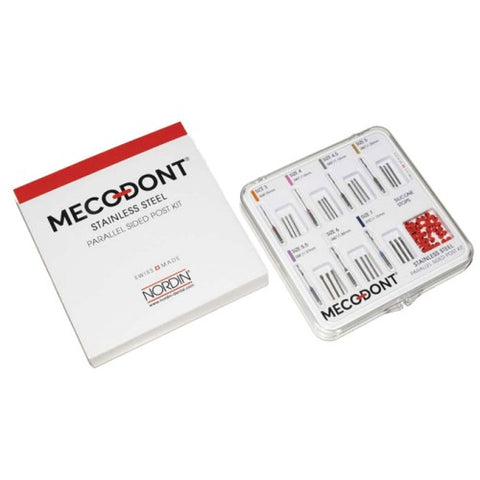Mecodont Parallel Sided-Post System - Stainless Steel Post Introduction Kit
