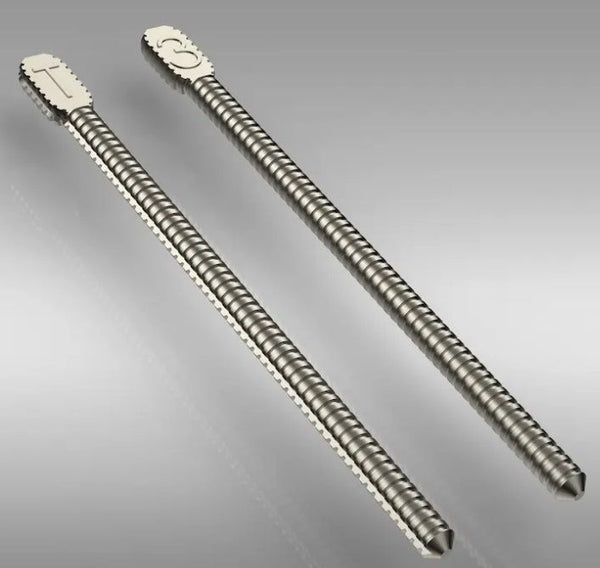 Mecodont Parallel-Sided Post System - Titanium Post - Parallel Sided Vent Post - 10 Pack