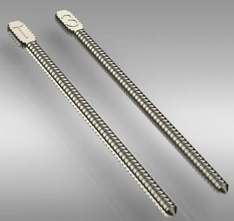 Mecodont Parallel-Sided Post System - Titanium Post - Parallel Sided Vent Post - 10 Pack