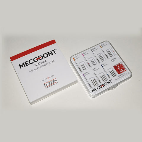 Mecodont Parallel-Sided Post System - Titanium Post Introduction Kit