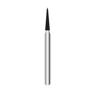 G/164-012 | (852) 10-pk Reusable Gold Diamond Burs Needle Taper Shaped