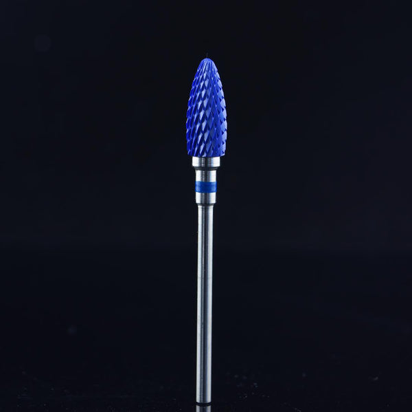 6440501 ACRYLIC CUTTERS Zirconia Head Metal Shank Wide Bullet Medium