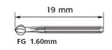 7303  10-pk Multi Use Trimming & Finishing Burs. Inv. Taper
