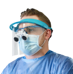 iVisor blue Visor & Shield Kit