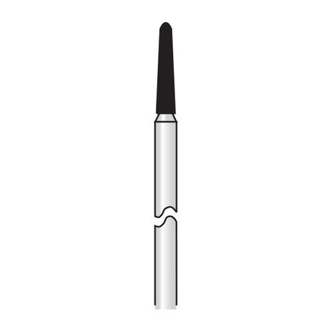HP199-020 | Reusable Gold Diamond Burs. Round End Taper Shaped